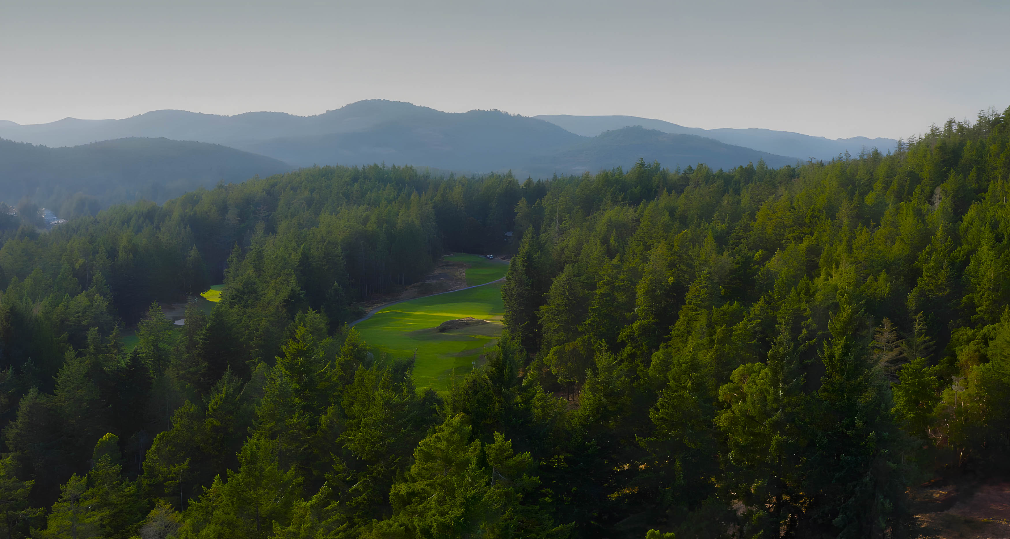 Olympic View Golf Course Aerial View
